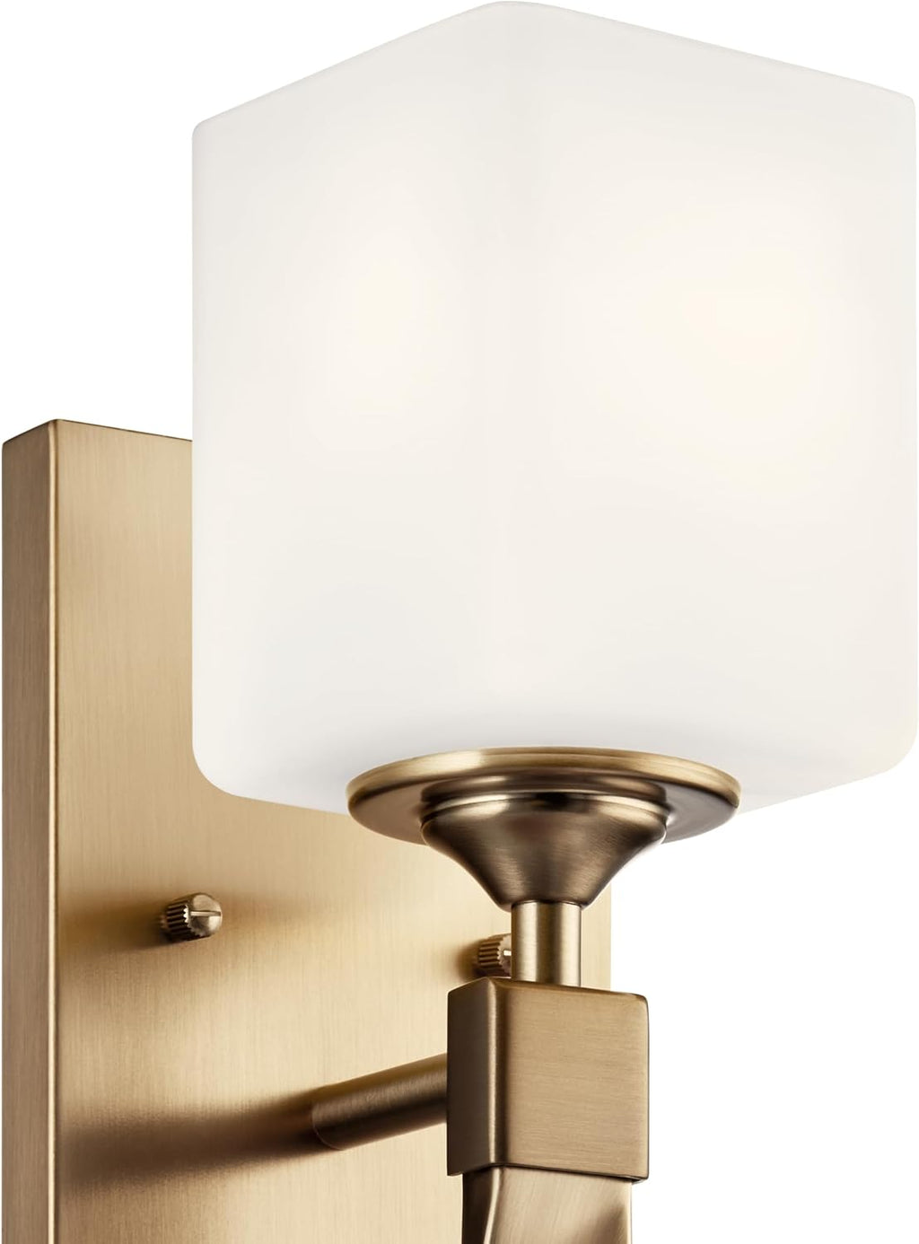 Kichler Marette Light Sconce, 5 inch 1 Light Sconce in Champagne Bronze, (16.25' H x 5.75' D x 5' W), 55000CPZ