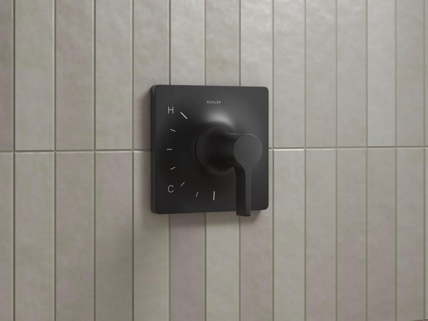 KOHLER TS28127-4G-BL Venza Rite-Temp Bath and Shower Trim Kit, Bath / Shower Faucet Set, 1.75 GPM, Matte Black