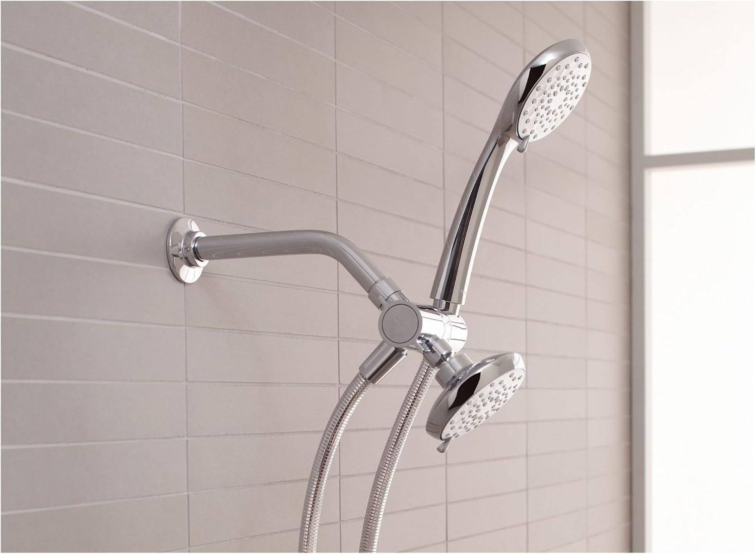 KOHLER 7397-TT SHOWER ARM & FLANGE, Vibrant Titanium