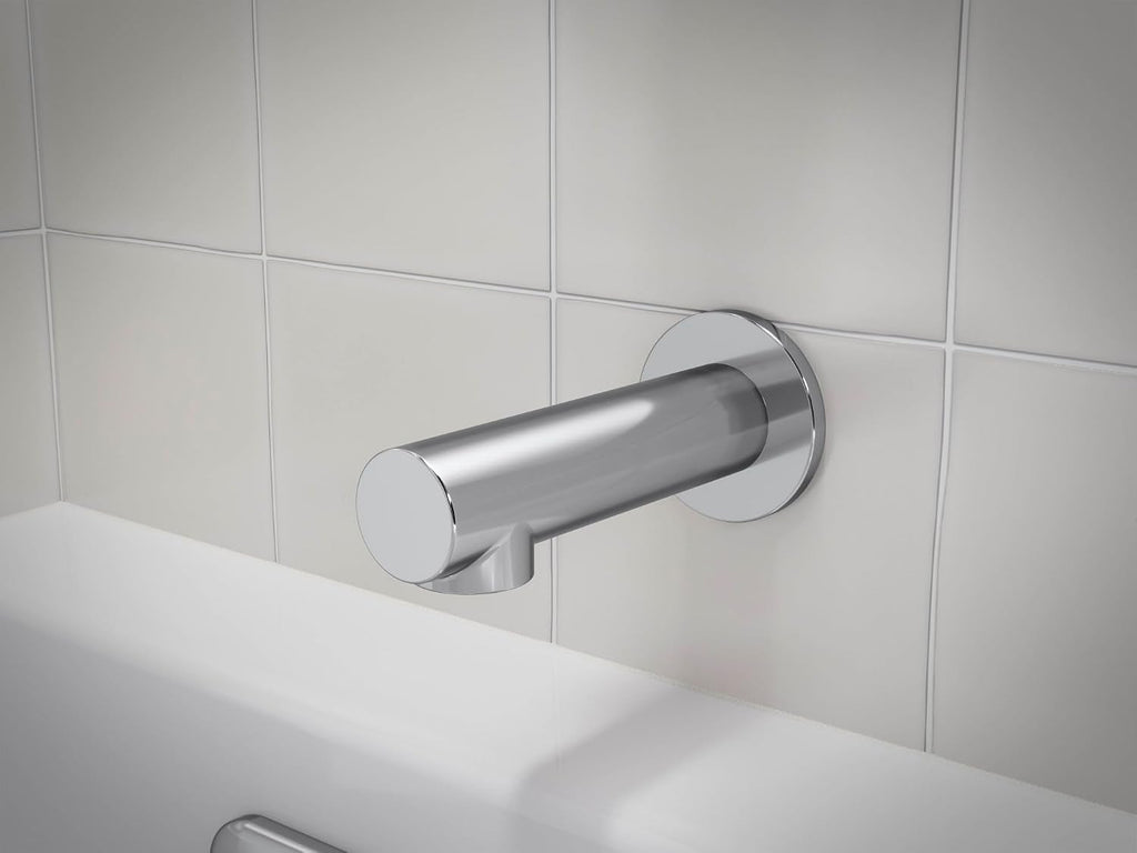 KOHLER T35327-4G-CP, Elate Rite-Temp Shower Trim Kit with Push-Button Diverter, 1.75 GPM Showerhead, Polished Chrome, Sleek Shower Fixture, Easy to Clean