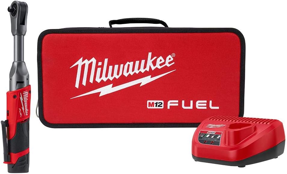 Milwaukee 2560-21 M12 FUEL 3/8' Extended Reach Ratchet Kit