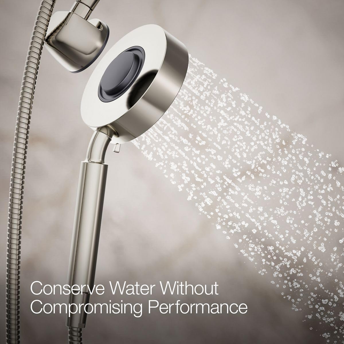 Kohler Purist® Showerhead 2-In-1 Combo 1.75 GPM, Brass, Vibrant Polished Nickel