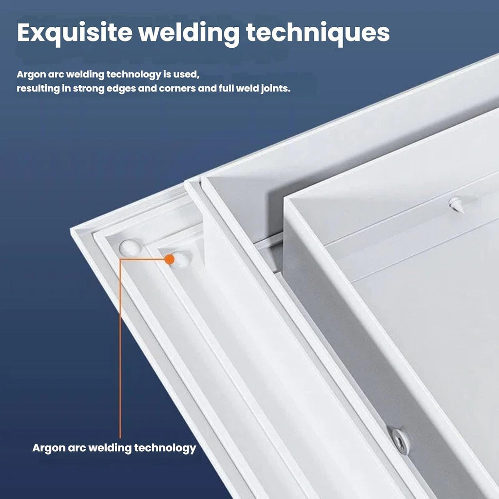 Aluminum Access Panel with Thumb Screw Handle - Galvanized Steel Inner Plate for Ceiling Maintenance, Wall Hole Cover for Attic(22x22 in/55.9x55.9 cm)