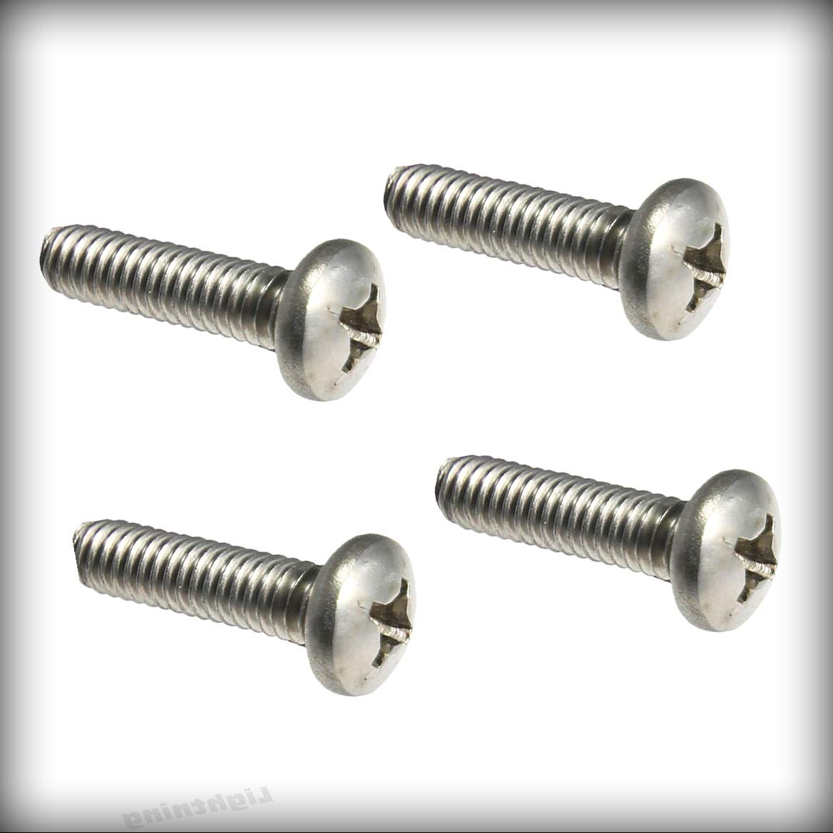 New Pack of 1000 Pcs Pan Head Machine Machine Screws Kit Stainless Steel 1/4-20 x 1/4' inch Set Warranity by Pr-Merchant