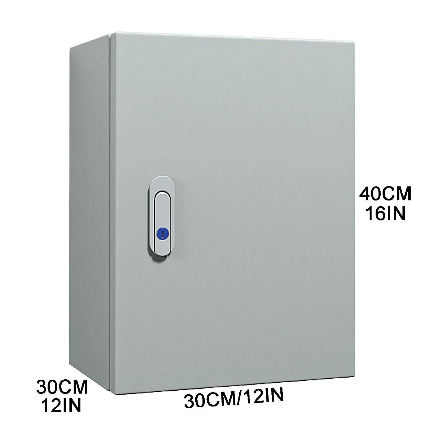 Power Distribution Box with Safety Lock, Electrical Box, Rounded Corner Design, Electrical Boxes for Indoor Use(30x30x40CM/12x12x16IN)