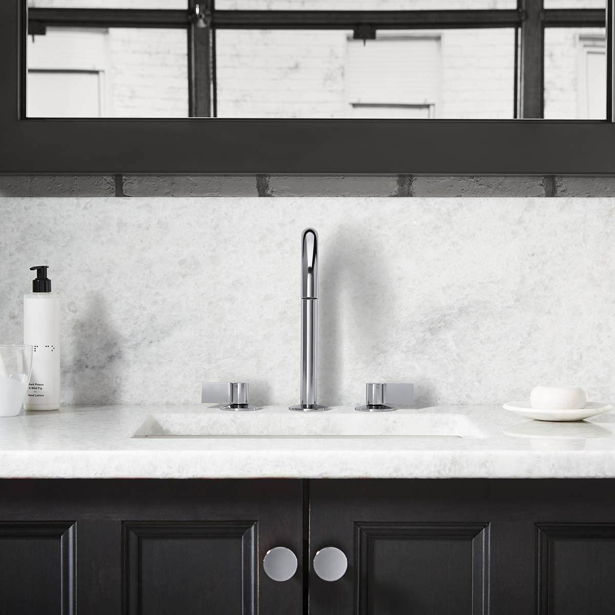 Kohler 77974-4-RGD Components™ bathroom sink handles with Lever design