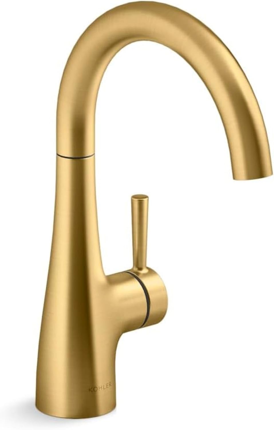 Kohler 26368-2MB Transitional Beverage Faucet, Vibrant Brushed Moderne Brass
