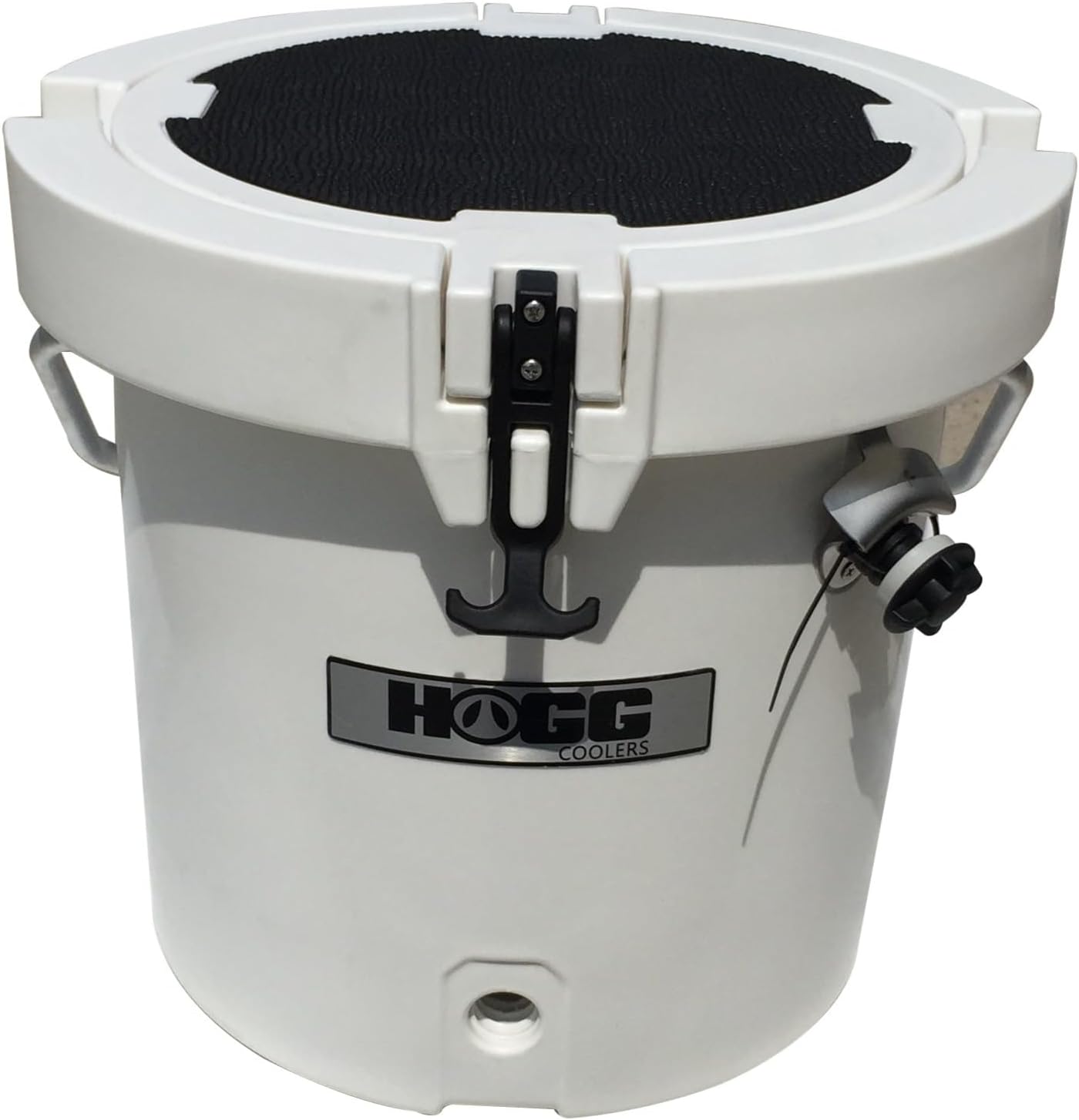 HOGG 20 Quart Round Insulated Portable Cooler Bucket, 24 Can Capacity, Easy Carry Handle