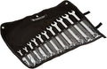 Wright Tool 711 Combination Wrench Set 12 Point Satin Finish 11 Piece 3/8 to 1 Inch Anti-Slip Forged Steel USA Made WrightGrip 2.0