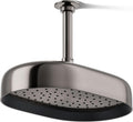 Kohler 26293-G-TT Statement® Oblong 12' single-function rainhead, 1.75 gpm, Vibrant Titanium