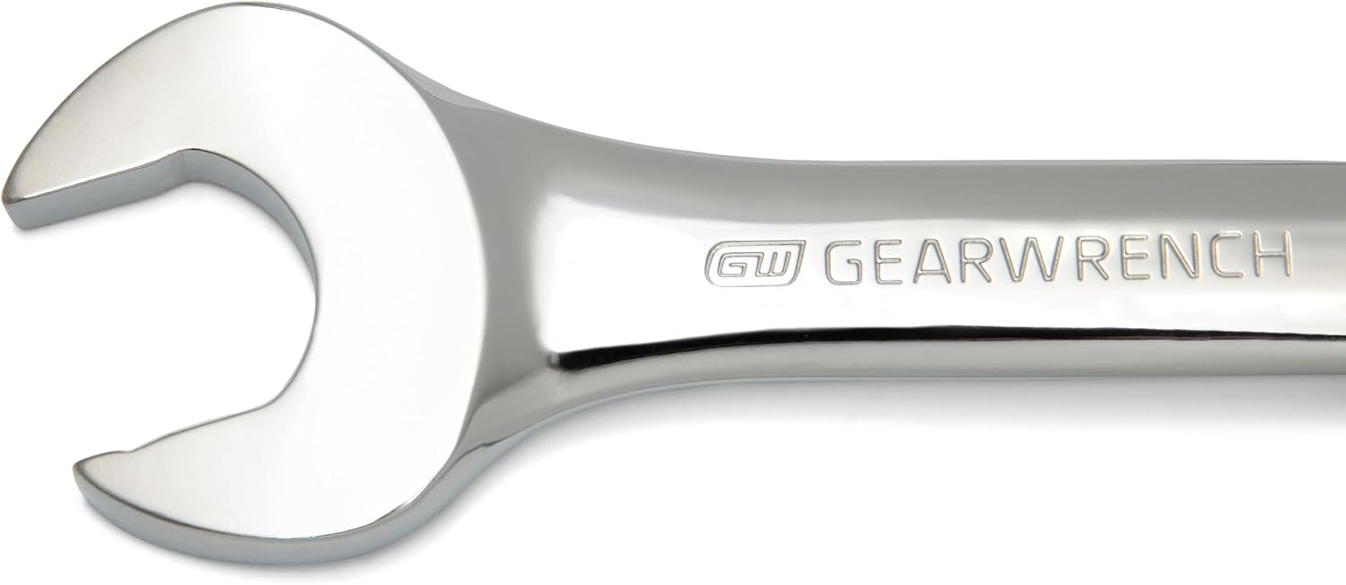 GEARWRENCH 9 Pc. 12 Point XL X-Beam Ratcheting Combination Wrench Set, SAE - 85898
