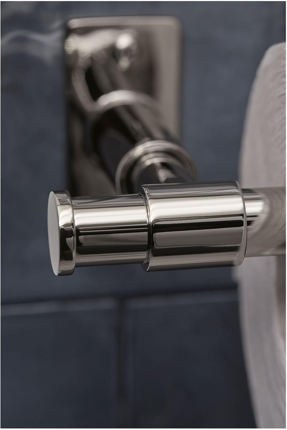 Kohler K35929-BN Castia by Studio McGee Wall Mounted Pivoting Toilet Paper Holder Vibrant Brushed Nickel