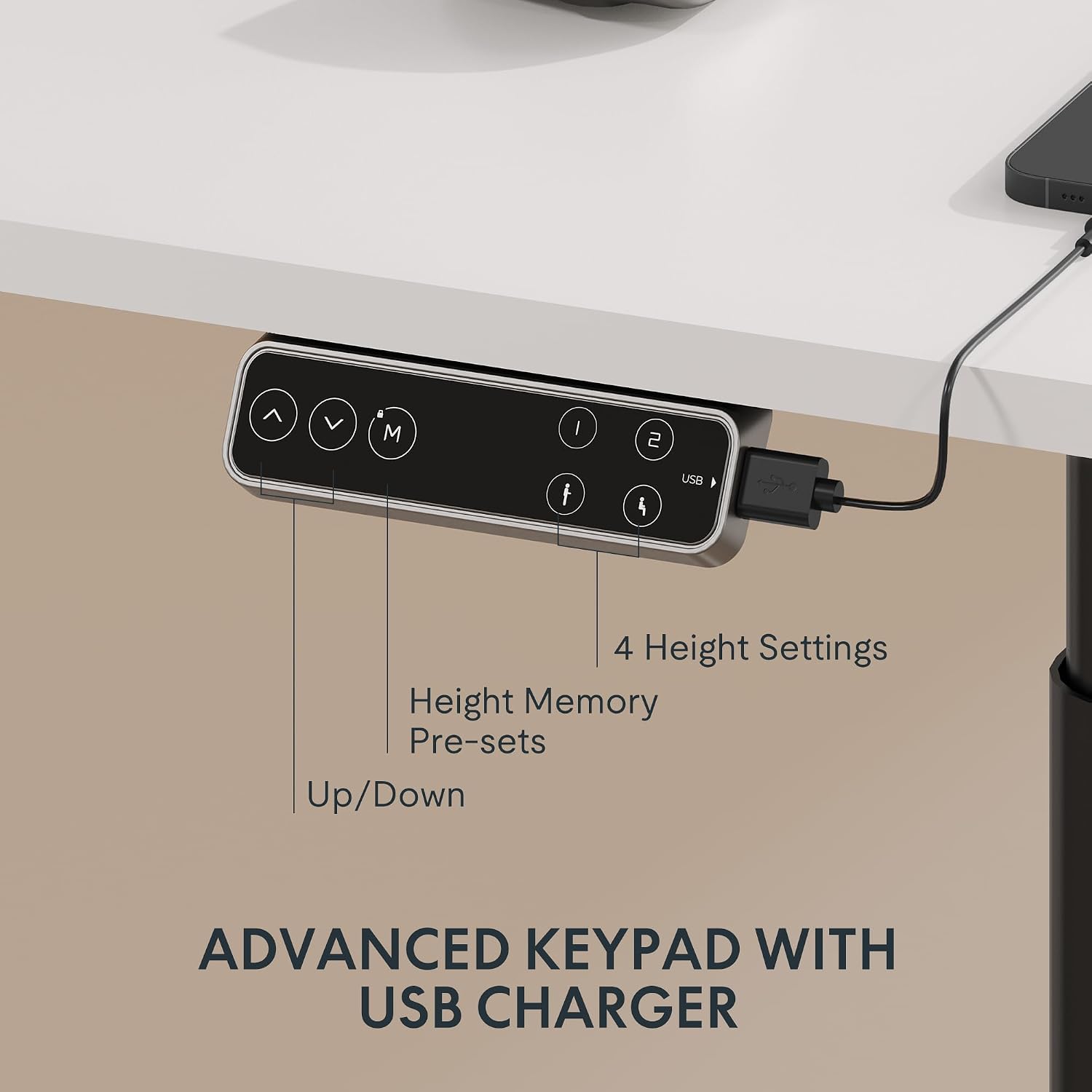 FLEXISPOT E6 Pro Oval Leg Dual Motor 3 Stages Standing Desk 48x30 Inch Skin-Friendly Electric Height Adjustable Whole-Piece Sit Stand Up Desk 150KG Load Capacity (Black Frame + White Desktop)