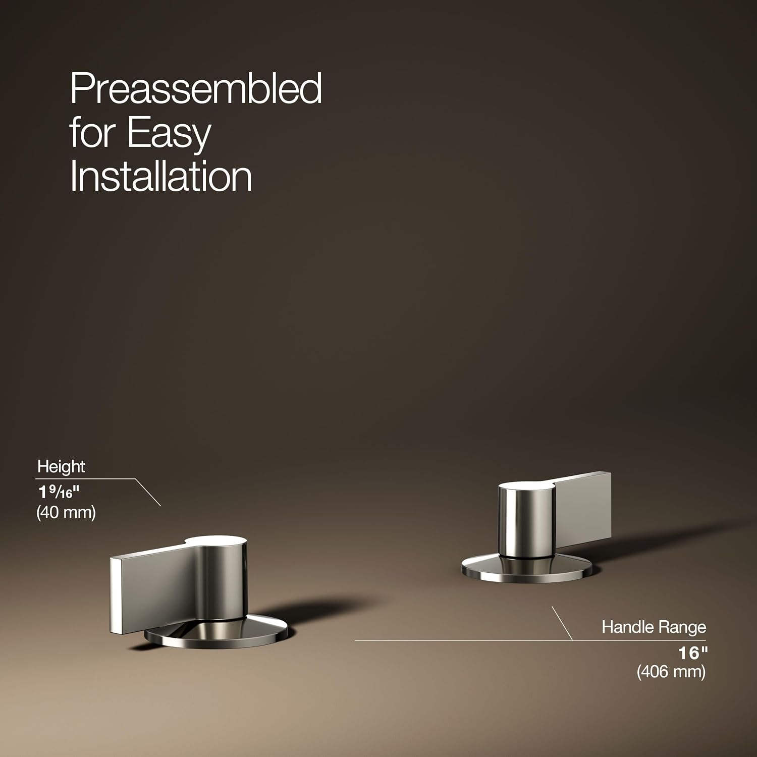 KOHLER Components Lever Bathroom Sink Faucet Handles