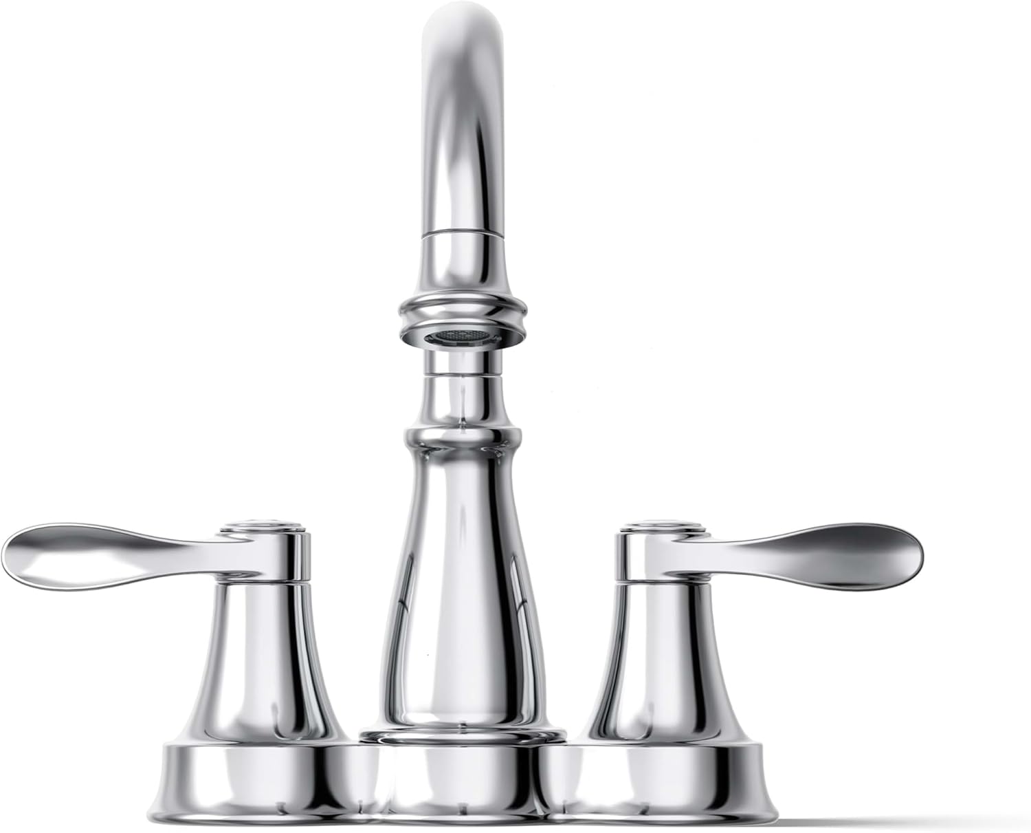 KOHLER K-27378-4K-CP Bellera® Centerset Bathroom Sink Faucet, 1.0 GPM, Corrosion Resistant, Polished Chrome