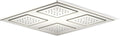 Kohler 98740-SN WaterTile® Rain Overhead shower panel with four 22-nozzle sprayheads, Vibrant Polished Nickel