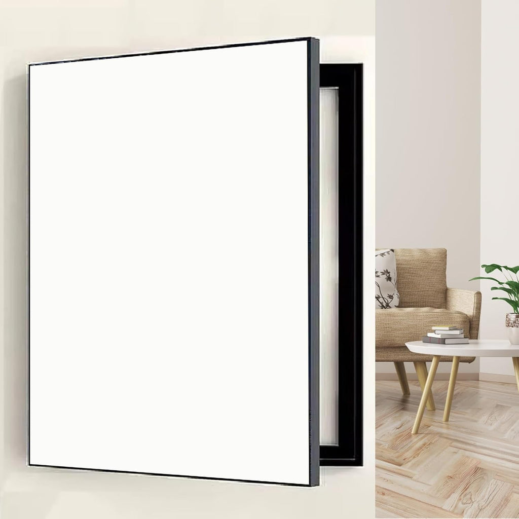 Electrical Panel Cover Single Color Electric Panel Cover Box with Plastic Frame, Vertical Breaker Box Cover Decorative Wall Mounted, Fuse Box Cover Panel for Home(Style15,WXL-60 x 80CM-23.6 x 31.5')