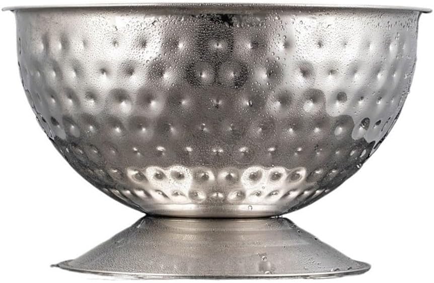 Party Large Bar Ice Bucket Household Party Capacity Champagne Basin Drink Chilling Drink Tub(Silver)