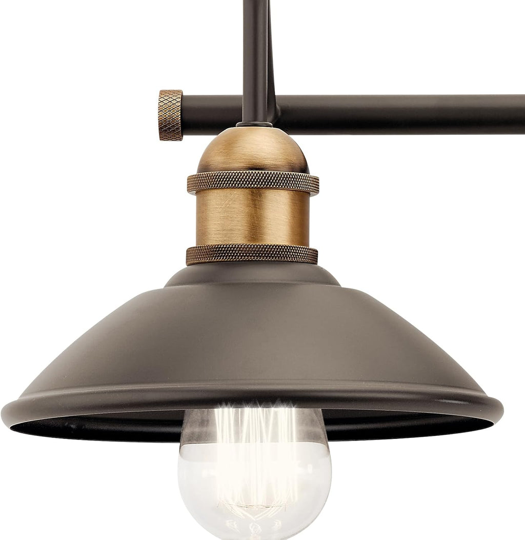 Kichler Lighting Clyde 26.25' 3 Light Vanity Light in Olde Bronze®