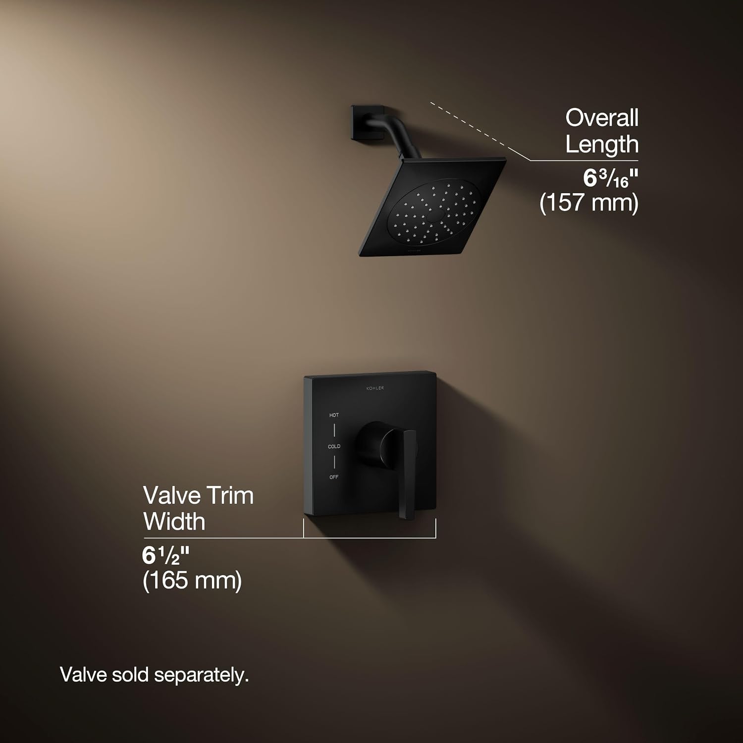 Honesty Rite-Temp Shower Trim With 1.75 Gpm Showerhead And Lever Handle