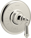 Kohler TS72767-4-SN Artifacts Valve Trim with Lever Handle, Vibrant Polished Nickel