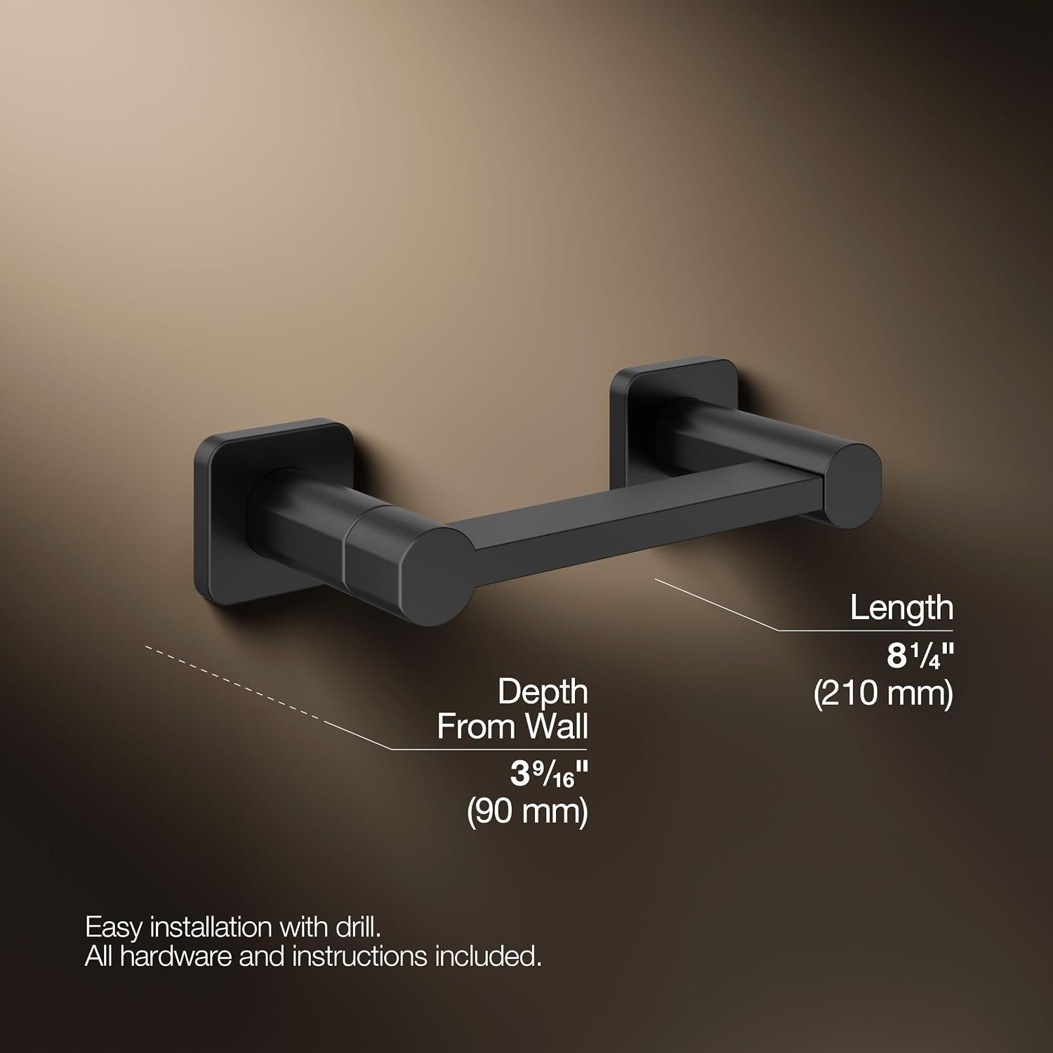KOHLER PARALLEL® PIVOTING TOILET TISSUE HOLDER