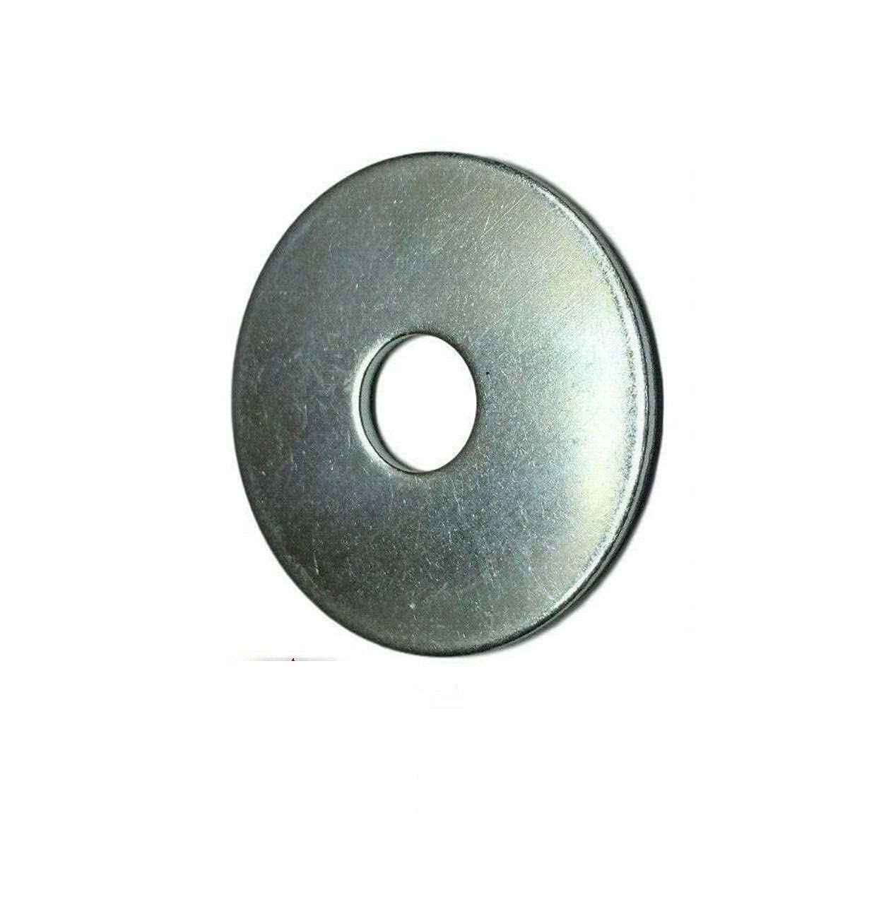 Pr-Mch Package of 1000 PCS, 1/4' X 1 1/2' Zinc Plated Washers Set Kit #DR-D7325D