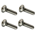 Pan Head Machine Screws Kit Hardware Stainless Steel 1/4-20 x 1/4' Pack of 2500 Fastener Set LS24346F