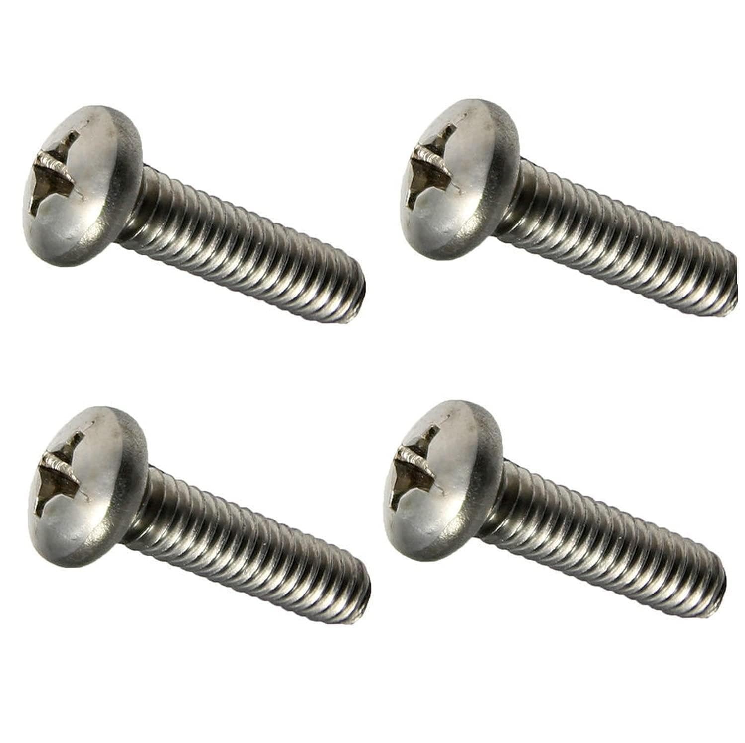 Pan Head Machine Screws Kit Hardware Stainless Steel 1/4-20 x 1/4' Pack of 2500 Fastener Set LS24346F