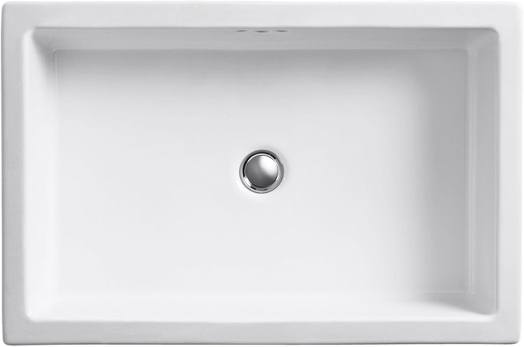 KOHLER K-2297-95 Kathryn 23-7/8' x 15-5/8' Undermount Bathroom Sink, Ice Grey