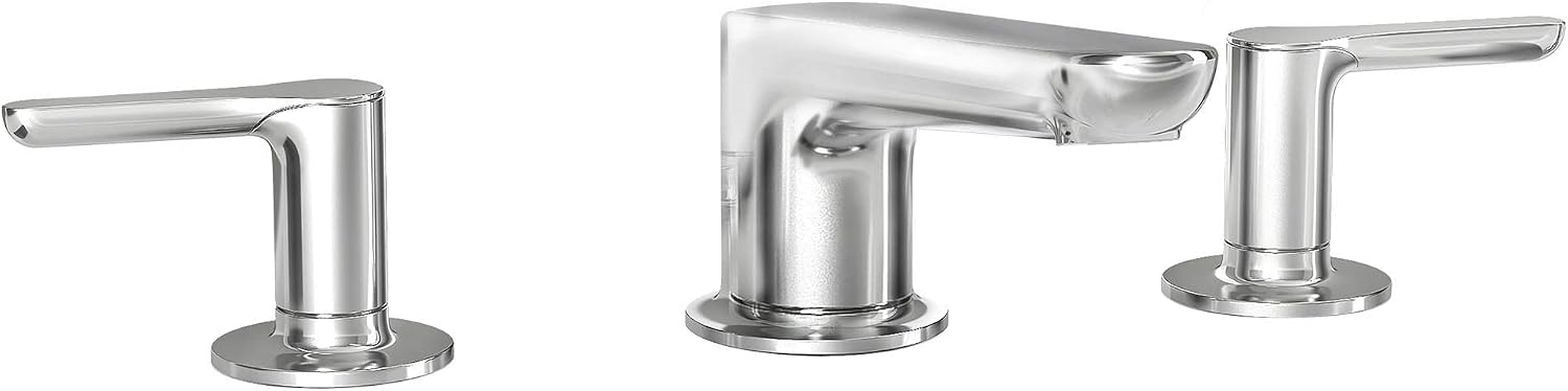 American Standard 7105857.002 Studio S Widespread Low-Spout Faucet with Lever Handles, Polished Chrome