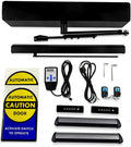 Olideauto Olide-120B Black Color Ada Auto Door Opener+2pcs Infrared Safety Beam Sensors+2 pcs Wireless Push Switches