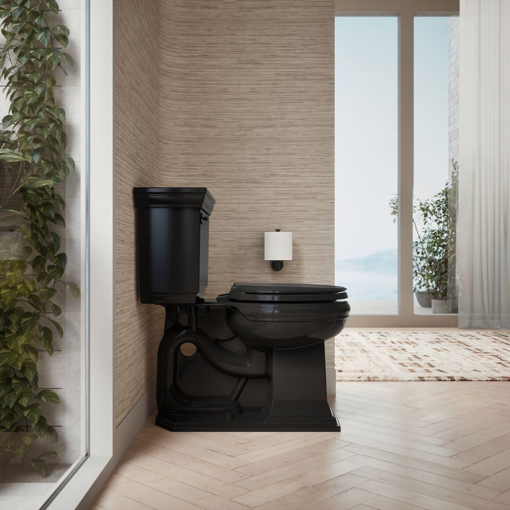 KOHLER Cachet Nightlight Round Toilet Seat Soft Close, ReadyLatch®, Black
