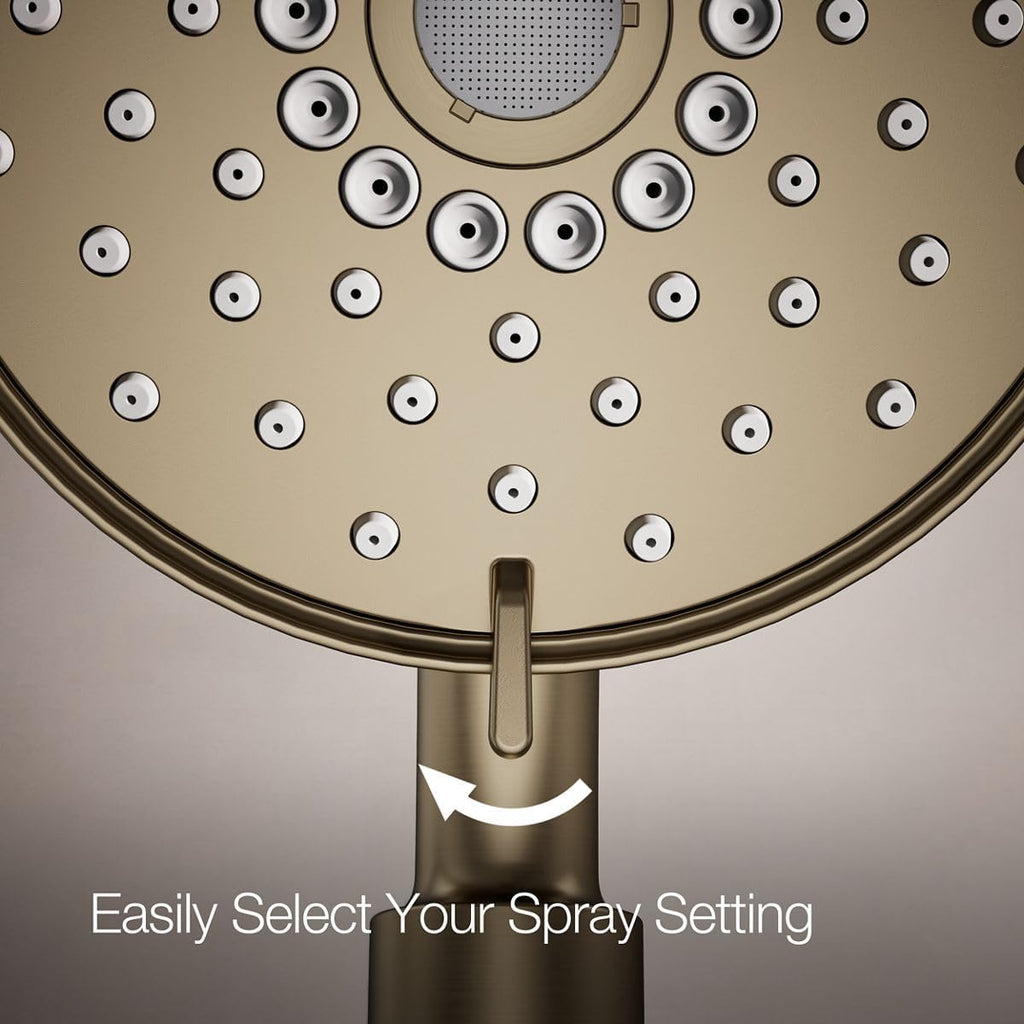 Kohler Purist® Showerhead 2-In-1 Combo 1.75 GPM, Brass, Brushed