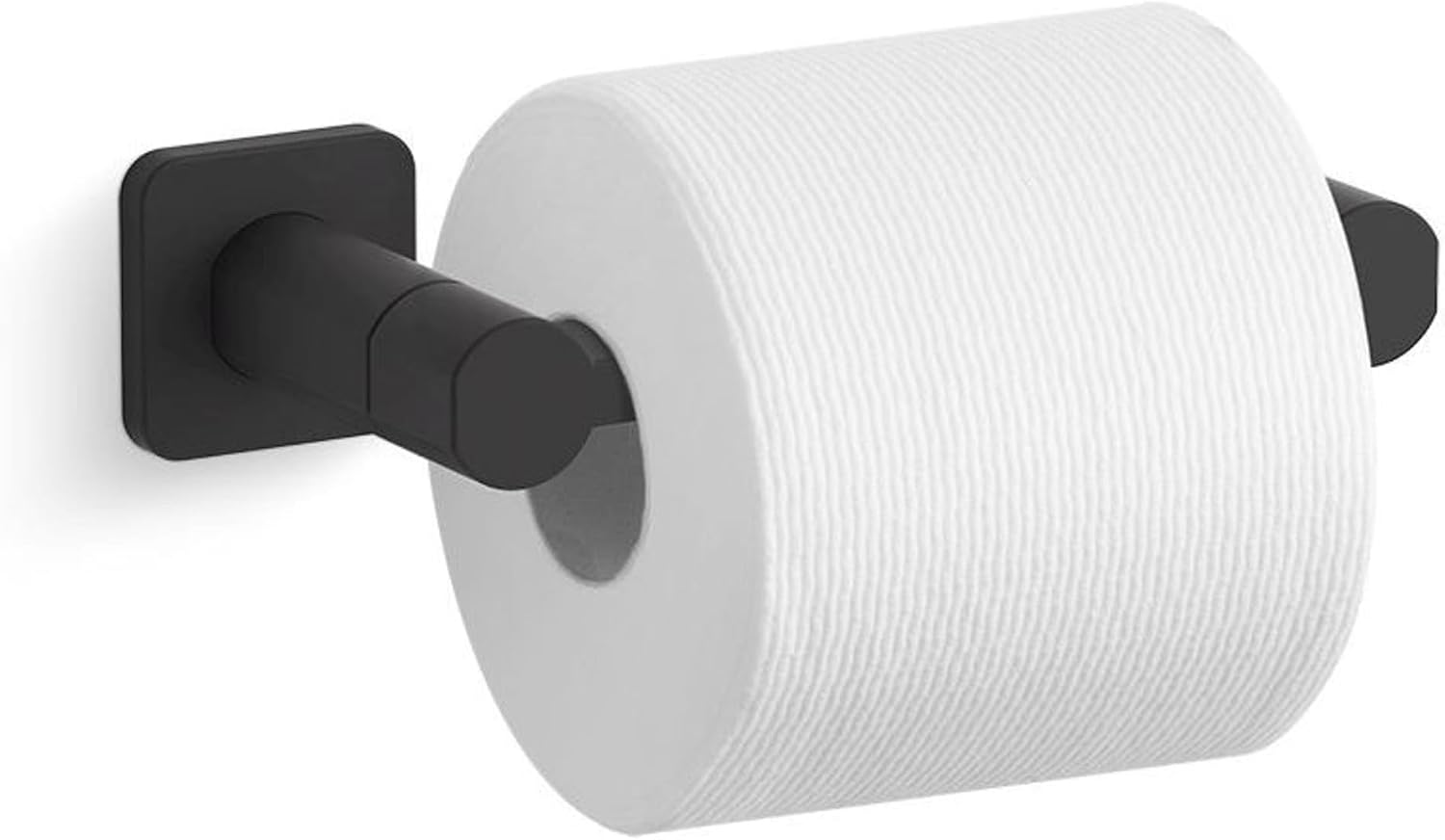 Parallel Wall Mounted Pivoting Toilet Paper Holder
