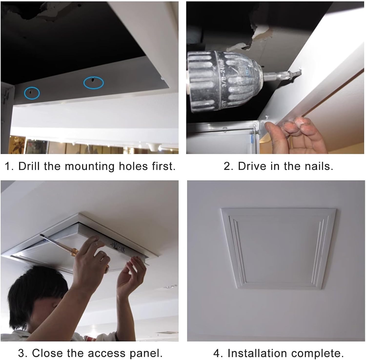 Drywall Access Panel - 18x28in (450x700mm) - Metal Cover for Electrical & Plumbing - Breaker Box Access Door - Durable Crawlspace Access Solution - 6x6 to 34x34in Options