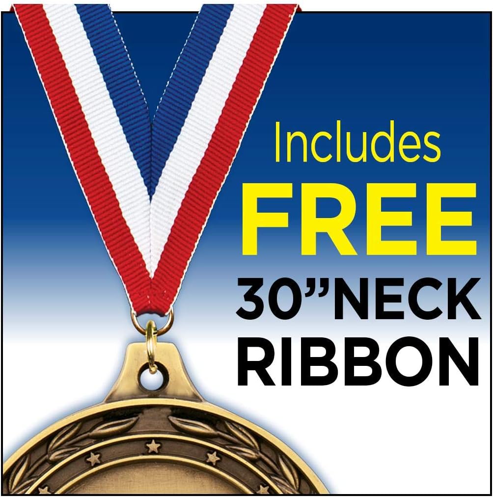 Track and Field Black Trellis Medal Silver, 2.5' Track Running Sports Prizes, Kids Track Trophy Medal Awards