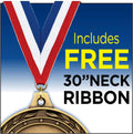 Field Day Medals - 2 1/2' Laurel Wreath Field Day Events Medal - Great Field Day Awards for Kids Prime