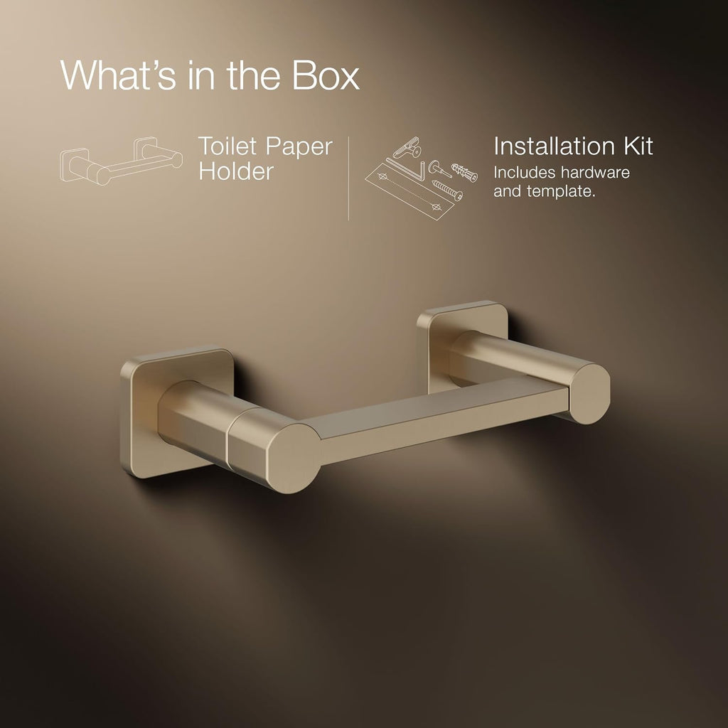 KOHLER PARALLEL® PIVOTING TOILET TISSUE HOLDER