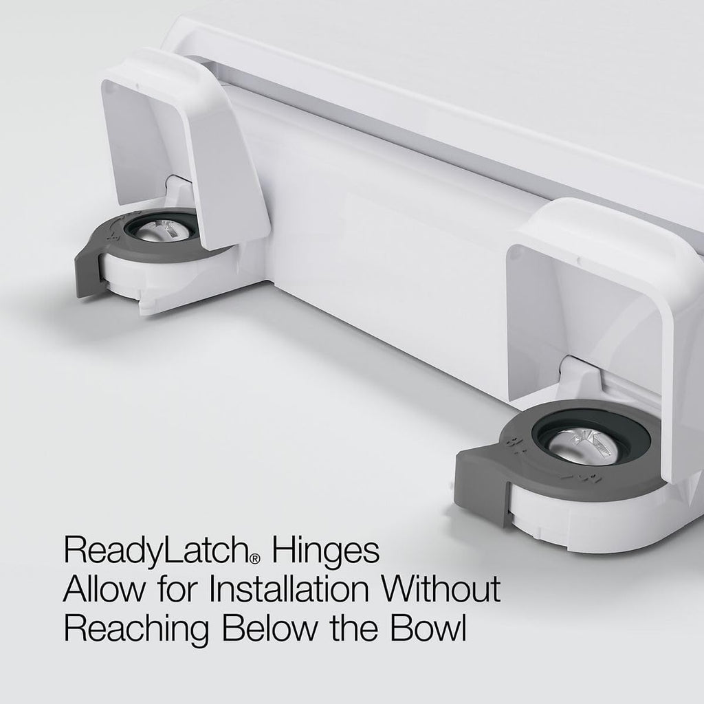 KOHLER Cachet Nightlight Round Toilet Seat Soft Close, ReadyLatch®, Black