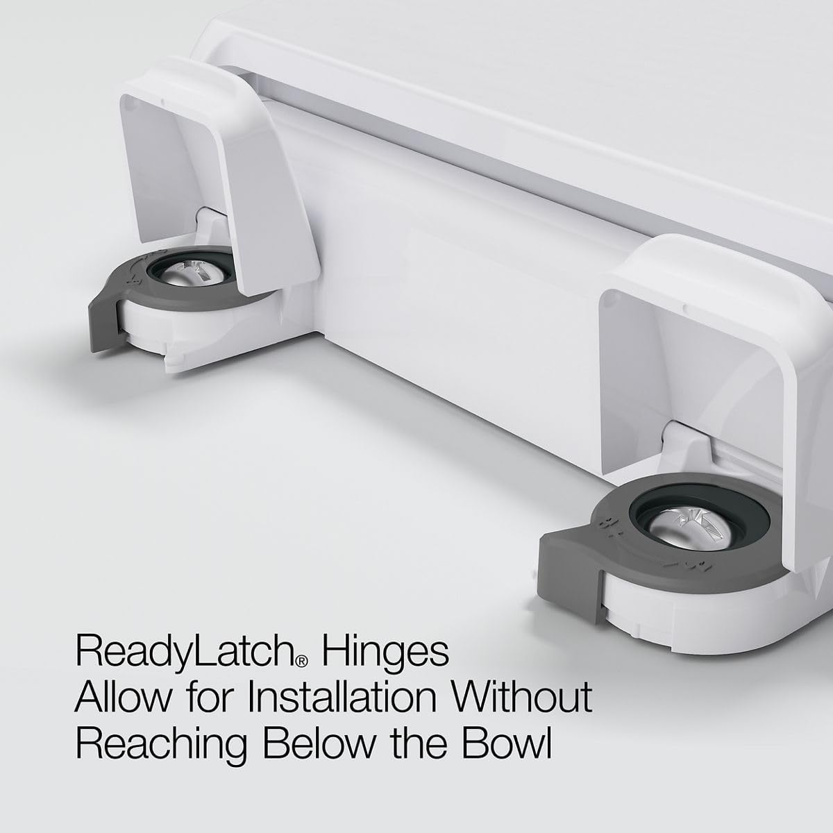 KOHLER Cachet Nightlight Round Toilet Seat Soft Close, ReadyLatch®, Black