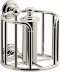 KOHLER K-72576-SN Artifacts Toilet Tissue Carriage, Vibrant Polished Nickel