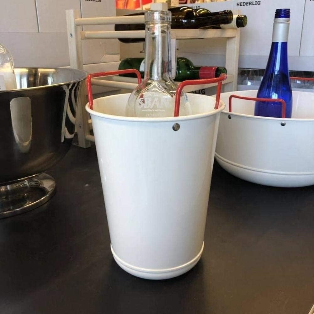 Ice Bucket Champagne Ice Bucket with Stand, Wine Ice Bucket with Stand Stainless Steel 5L Standing Ice Bucket for Party Bar Ktv Wedding Club BBQ Home Suitable for Family Bars, Chilled Beer an
