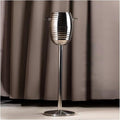 Ice Bucket with Stand， Stainless Steel 5L Standing Ice Bucket for Party Bar Ktv Wedding Club BBQ Home
