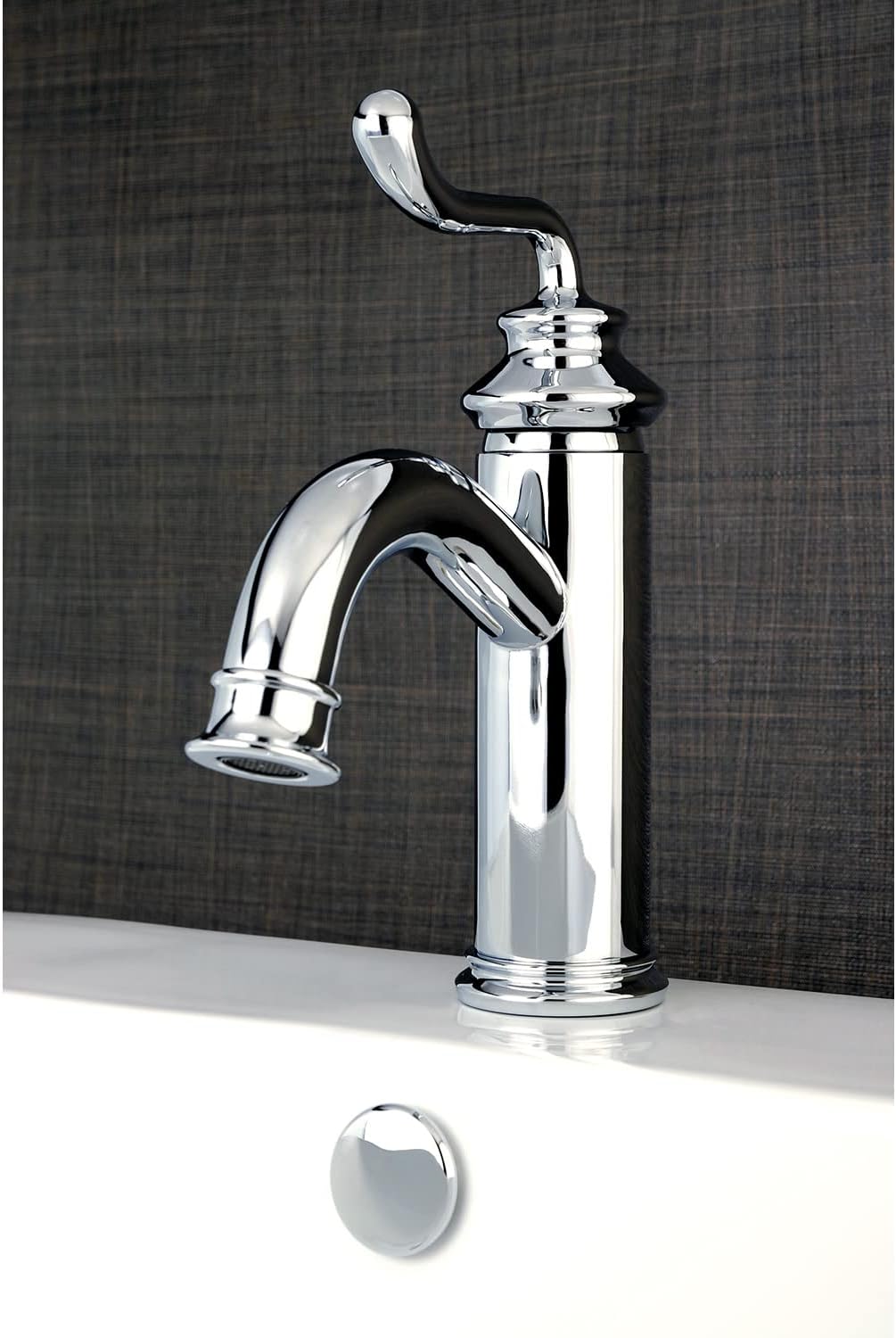Kingston Brass LS5413RL Royale Bathroom Faucet, Brushed Brass 5.88 x 5.06 x 9