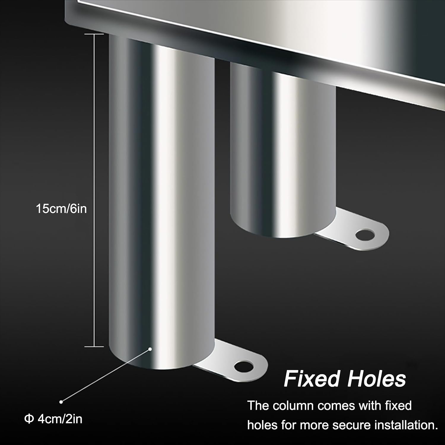 Outdoor Electrical Box Waterproof, Heavy-Duty 304 Stainless Steel Electrical Box with Mounting Screws, Hex Wrench and Hazard Warning Label(30x40x18cm/12x16x7in)