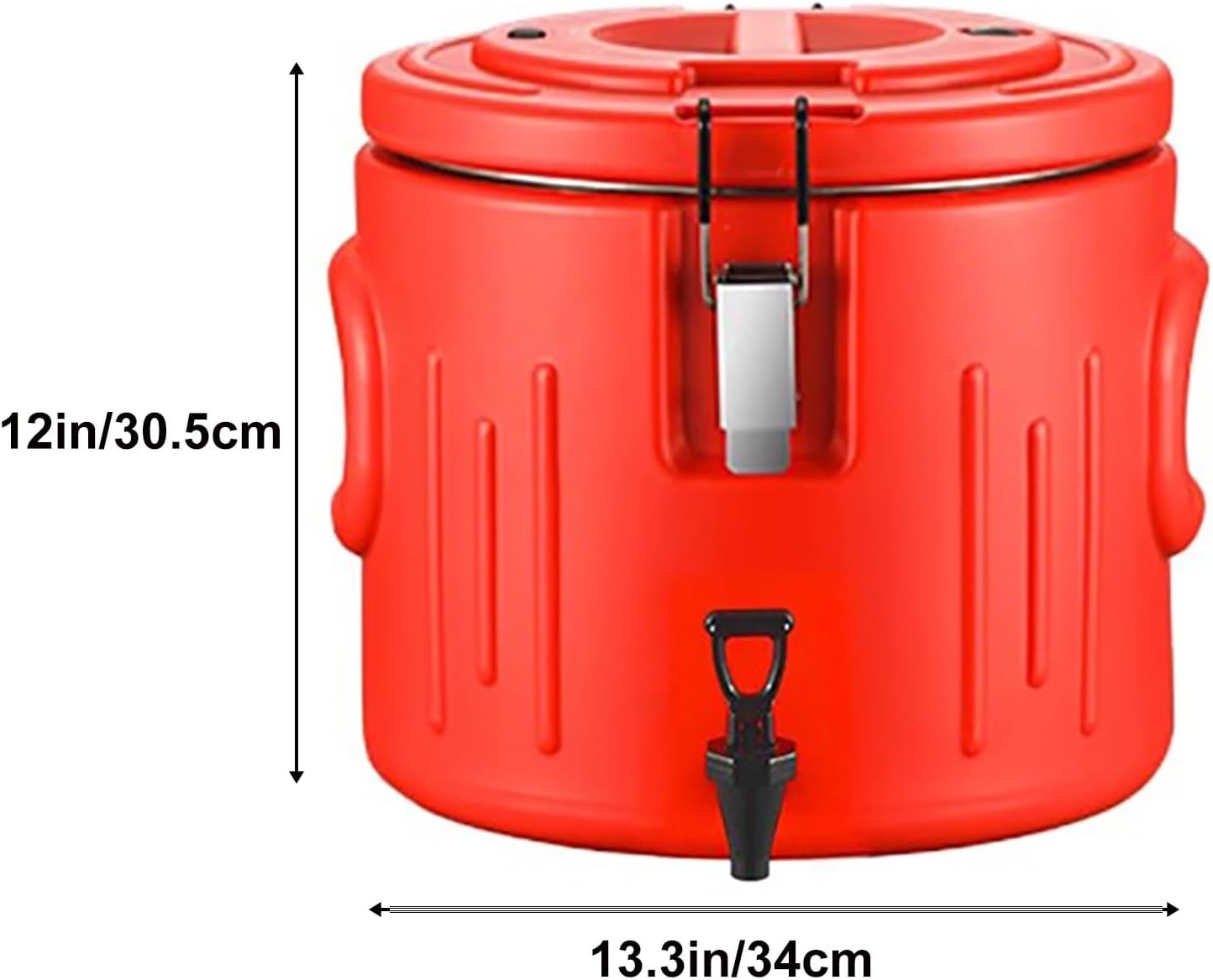 Ice Buckets for Parties, Insulated Ice Bucket, Ice Buckets with Stainless Steel Lid, for Storage Champagne, Cocktail or Insulated Food(20L/34cm)