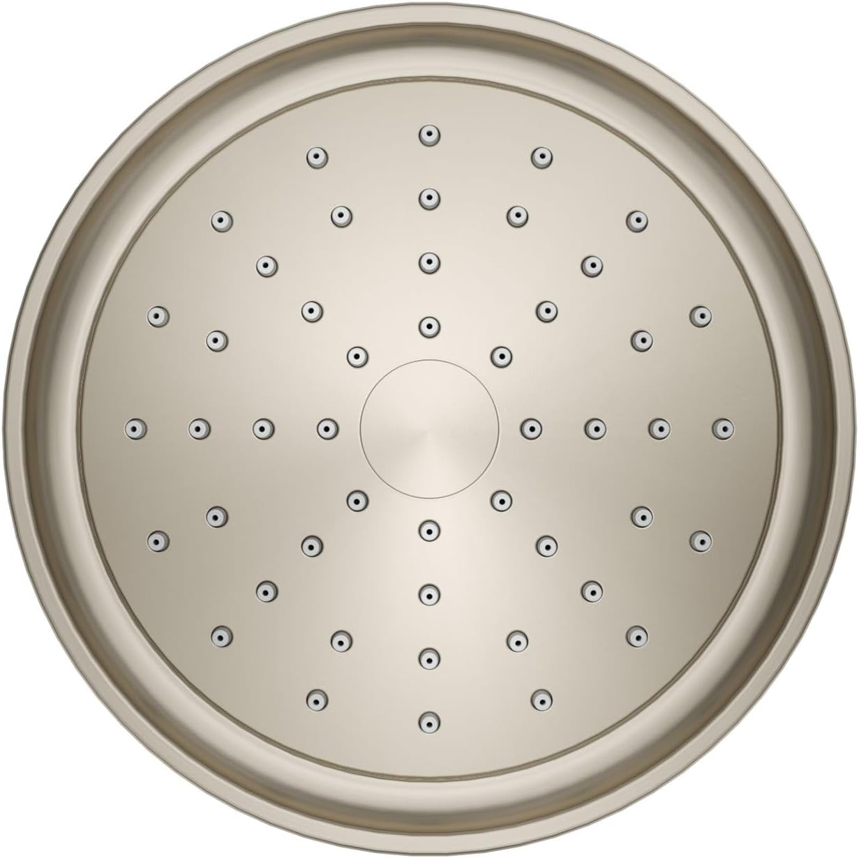 Kohler 965-AK-BN Purist® Single-function showerhead, 2.5 gpm, Vibrant Brushed Nickel