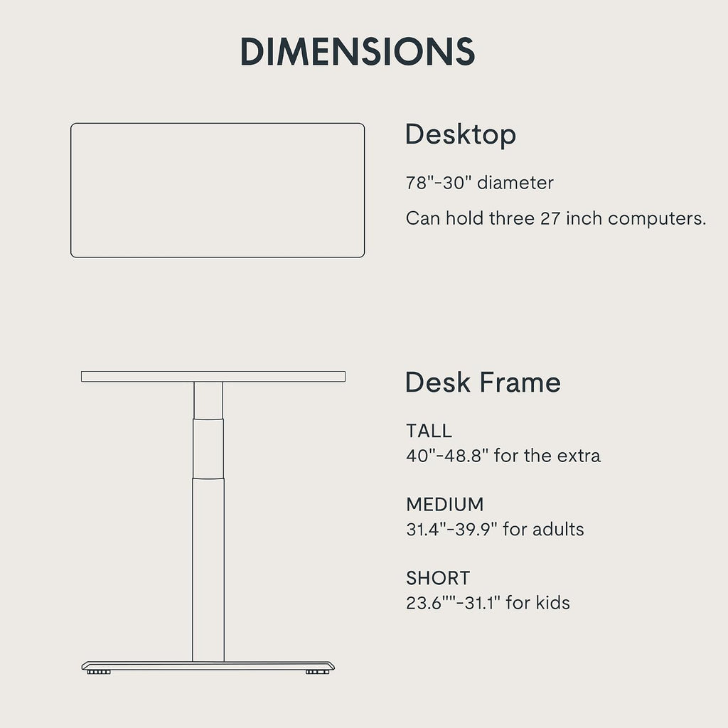 FLEXISPOT E6 Pro Large 78' x 30' Organic Modern Bamboo Standing Desk, Electric Dual Motor 3-Stage Height Adjustable Desk with Oval Legs, Heavy Duty 330lbs, Bamboo Desktop, Black Frame