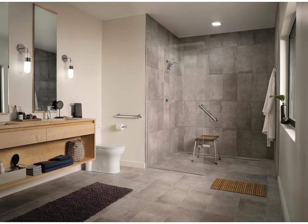Moen MBHG3818CH Genta 18' Bathroom Grab Bar, Chrome